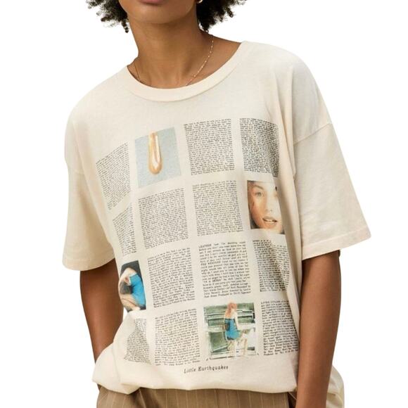 DAYDREAMER Tori Amos Little Earthquakes Merch Tee Size L New w/o Tag MSRP $85 - Picture 1 of 14